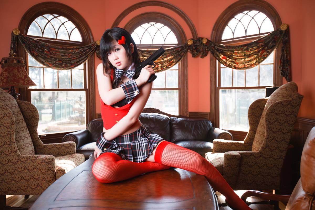 [Cosplay]  Ultra sexy Secret agent  性感制服写真